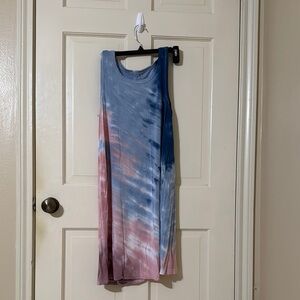 Tie-Dye Sleeveless Dress